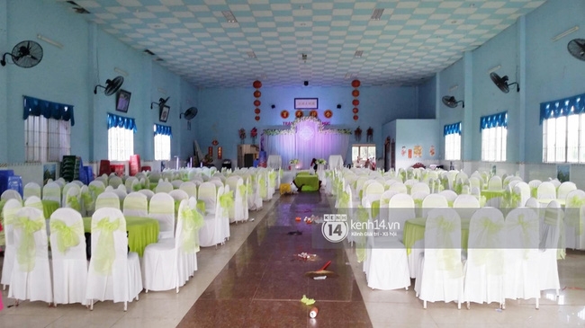 Xem trước không gian buổi tiệc ăn hỏi của Kỳ Hân - Mạc Hồng Quân vào chiều nay tại nhà hàng - Ảnh 3.