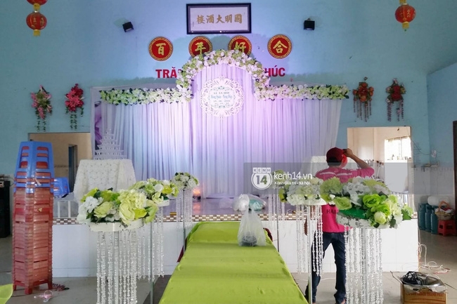 Xem trước không gian buổi tiệc ăn hỏi của Kỳ Hân - Mạc Hồng Quân vào chiều nay tại nhà hàng - Ảnh 4.