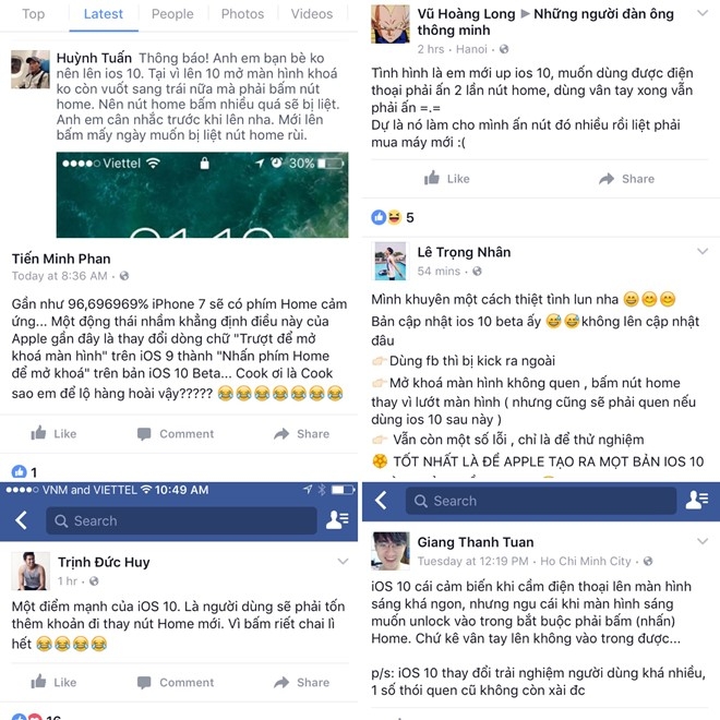 Nguoi dung Viet 'phat dien' vi cach mo khoa tren iOS 10 hinh anh 2