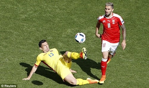 Romania vs Thụy Sĩ (1-1): Níu chân nhau - ảnh 2