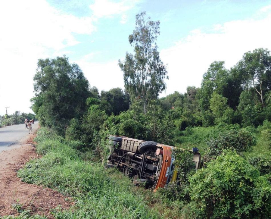 Hiện trường vụ tai nạn