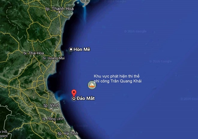 Dua thi the phi cong Tran Quang Khai ve bo hinh anh 1