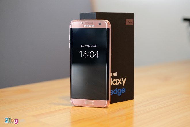 Mo hop Galaxy S7 edge mau hong chinh hang vua ban o VN hinh anh 4