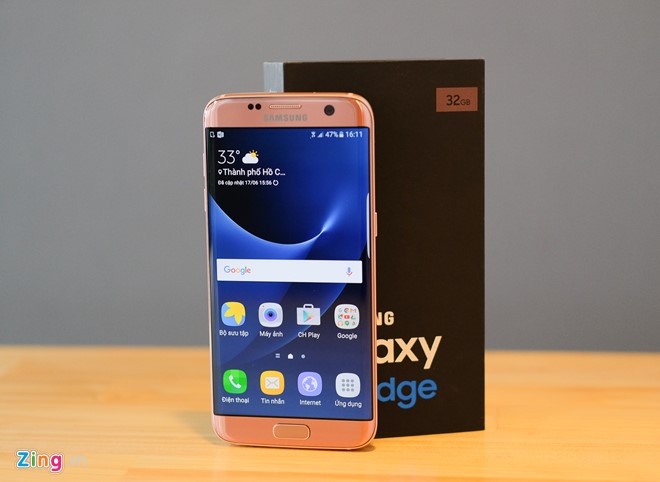 Mo hop Galaxy S7 edge mau hong chinh hang vua ban o VN hinh anh 15