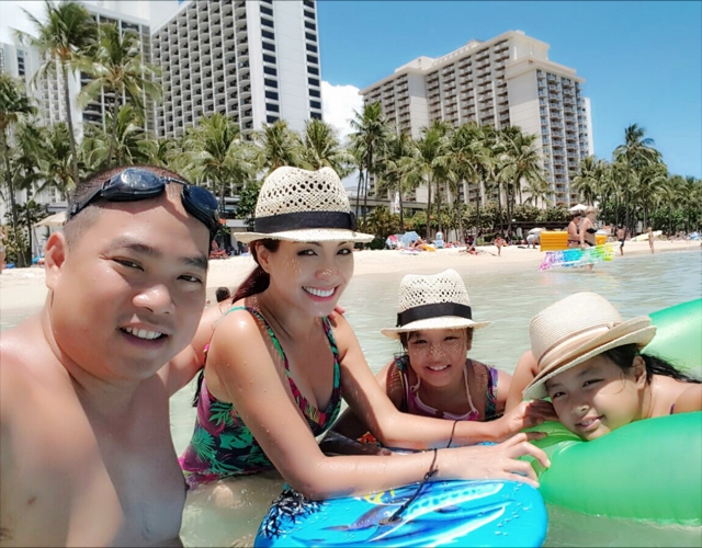 Thuy Hanh - Minh Khang ky niem 10 nam ngay cuoi o Hawaii hinh anh 5