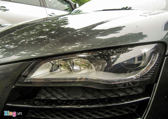 Sieu xe Audi R8 V10 mau la o Sai Gon hinh anh 3
