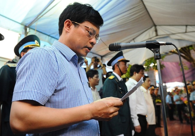 Ve que cong bo tuyen dac cach vo dai ta Tran Quang Khai hinh anh 1