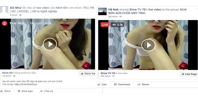 Truc loi tu video khoe than qua Facebook Live o Viet Nam hinh anh 2