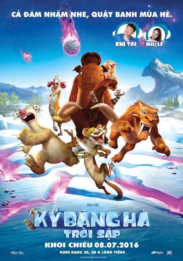 Miu Le, Chi Tai tiep tuc long tieng cho 'Ice Age 5' hinh anh 1