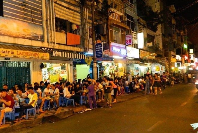 nhậu, cấm nhậu, đường trường Sa, Sài gòn, nhậu về đêm