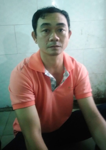 Đối tượng Từ Thanh Tùng bị công an Thủ Đức bắt giữ về hành vi trộm cắp tài sản.