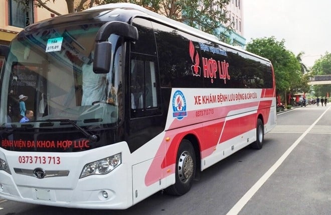 Xe kham benh luu dong 10 ty o mien Trung hinh anh 1