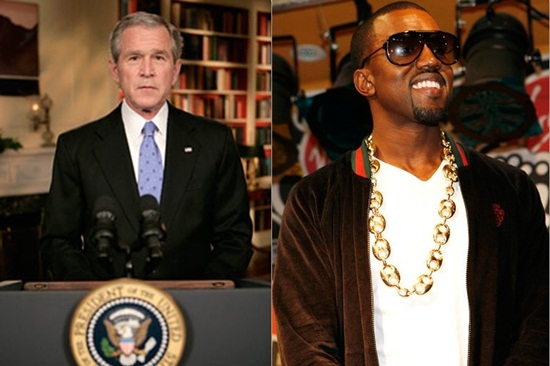 Kanye từng phát ngôn gây sốc về tổng thống trong quá khứ.