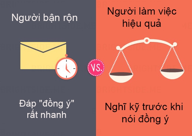 Sự khác biệt giữa người bận rộn với người làm việc hiệu quả