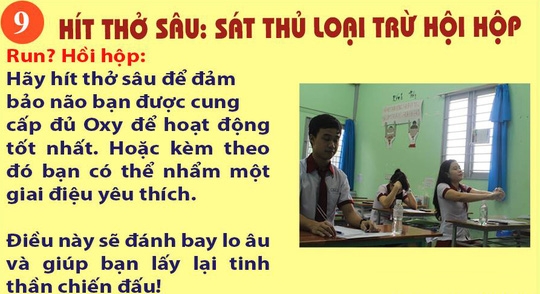 15 điều thí sinh cần thấm trước giờ thi 