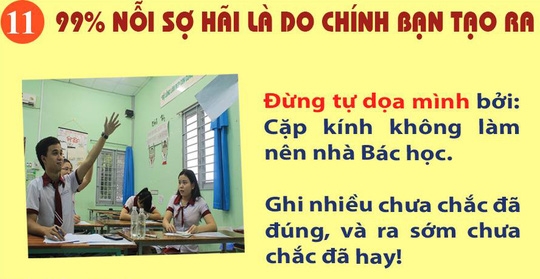 15 điều thí sinh cần thấm trước giờ thi 