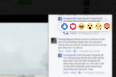 Facebook cập nhật tính năng bày tỏ cảm xúc cho người dùng Việt Nam - ảnh 1
