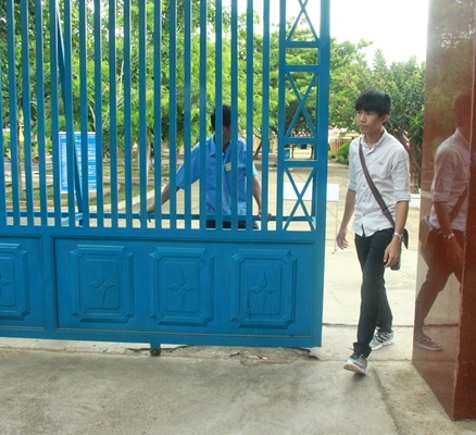 Thí sinh ra về rất sớm