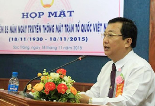 Chu nhiem UBKT tinh duoc bau lam Chu tich UBND Soc Trang hinh anh 1