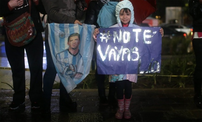 CĐV Argentina: '500 triệu năm mới có một cầu thủ như Messi' - ảnh thể thao
