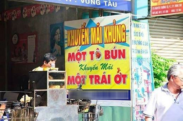 Cười té ghế với những biển hiệu “khó đỡ” chỉ có ở Việt Nam