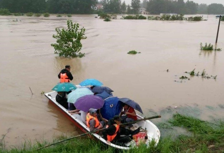 lũ lụt, Trung Quốc, Hồ Bắc, An Huy, thương vong