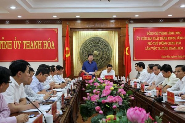 Formosa, phó thủ tướng trịnh đình dũng, nhà máy lọc dầu nghi sơn