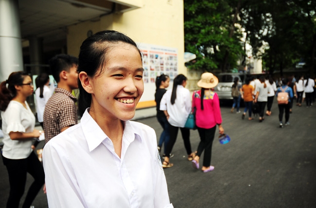 Thi môn Sinh học: 
