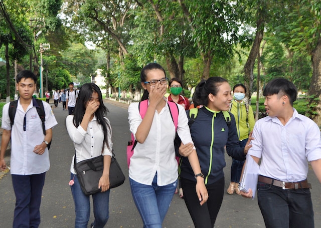 Thi môn Sinh học: 