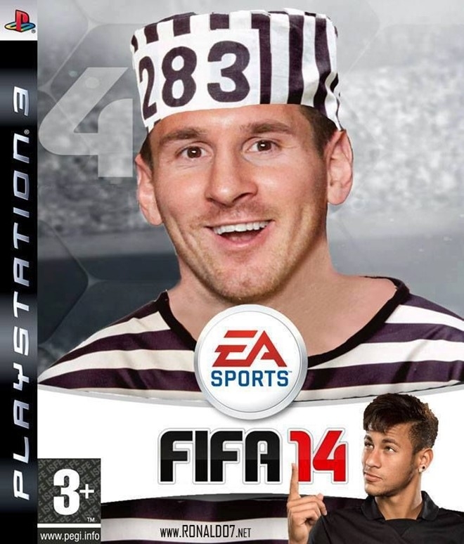Anh che Messi di tu tran ngap Internet hinh anh 5