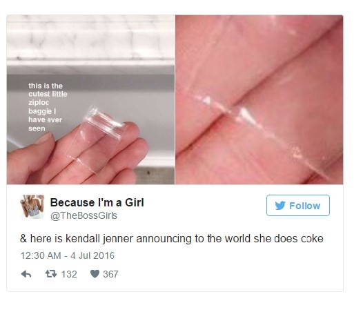 Kendall Jenner bi nghi khoe anh sau khi hit ma tuy hinh anh 2