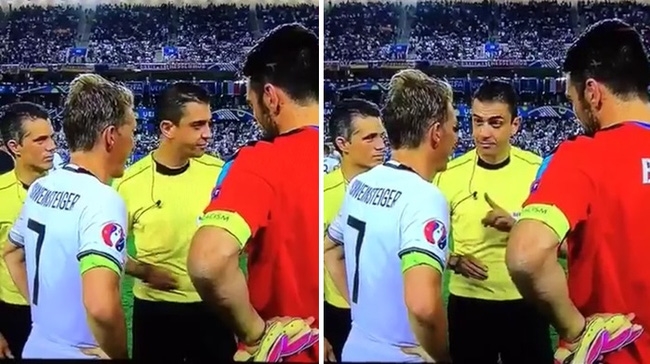 Quyết định cực dị trước loạt sút penalty khiến trọng tài tròn mắt của Bastian Schweinsteiger - Ảnh 2.
