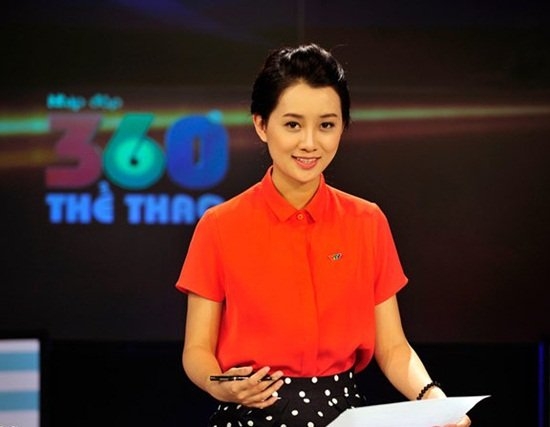 BTV thể thao, BTV Quỳnh Chi, thời trang BTV thể thao, truyền hình, VTV, MC, BTV