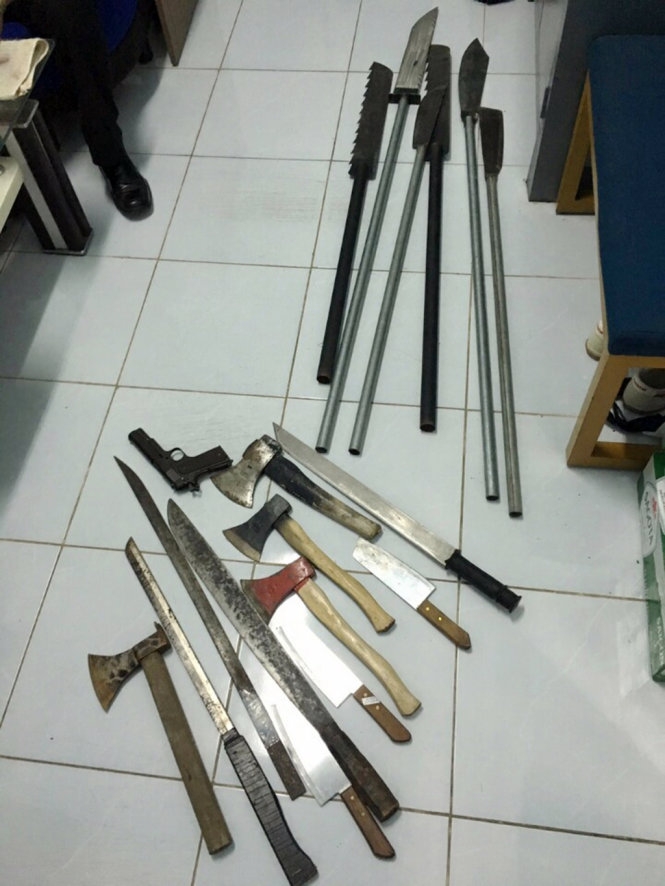 Triệt phá băng chuyên thu tiền bảo kê ở quận 12, TP.HCM 