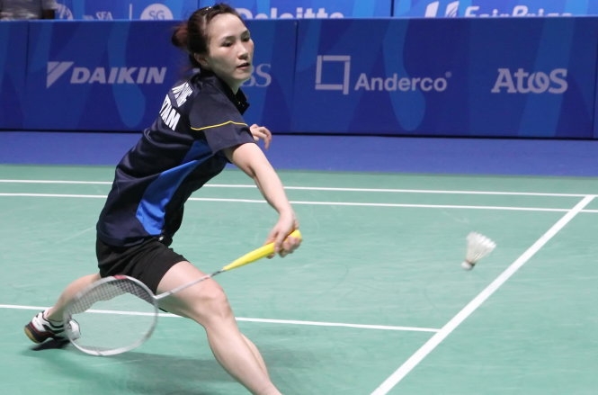 Vũ Thị Trang hạ tay vợt số 2 nước Mỹ  