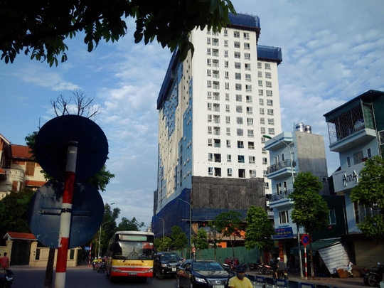  Thủ tướng Chính phủ đã 2 lần chỉ đạo xử lý vi phạm của công trình này - Ảnh: Nguyễn Quyết 