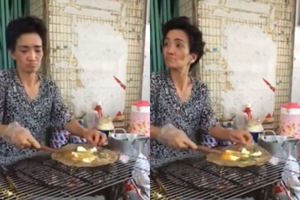 Clip: Bà chủ đuổi nhóm 6 khách vì chỉ gọi 1 cái bánh tráng nướng - Ảnh 2.