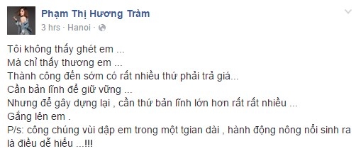 Huong Tram benh vuc khi Ky Duyen bi nem da vi hut thuoc hinh anh 1