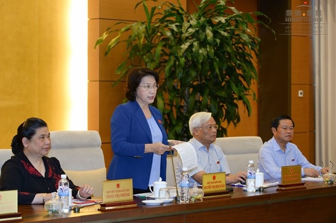 Uy ban Thuong vu Quoc hoi khoa XIII hop phien cuoi hinh anh 1
