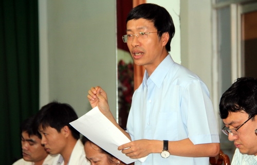 Ông Tấn cho rằng UBND tỉnh Bình Phước cần công bố dịch. Ảnh: Phước Tuấn