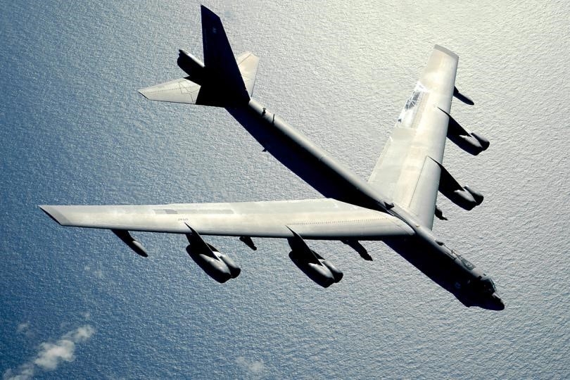 Mỹ từng điều máy bay ném bom B-52 thách thức ADIZ của Trung Quốc lập trên biển Hoa Đông. Ảnh: Không quân Mỹ