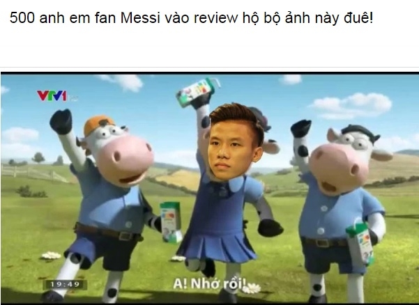 Khen Ronaldo, Quế Ngọc Hải khốn khổ vì fan Messi - Ảnh 1.