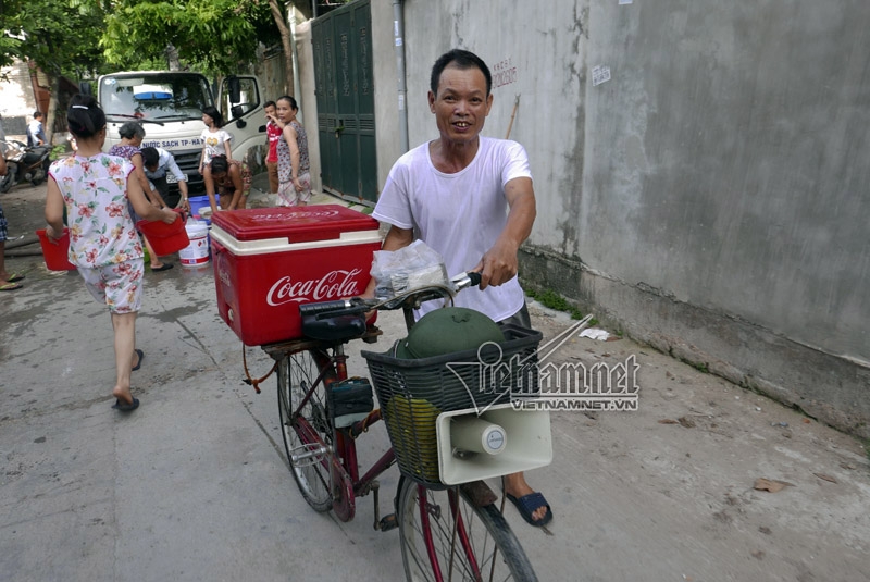vỡ đường ống nước sông Đà, mất nước, nước sạch
