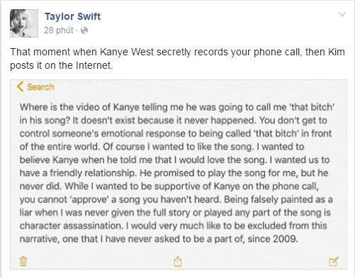 Kim công bố video bằng chứng Taylor Swift giả dối về scandal với Kanye West - Ảnh 3.