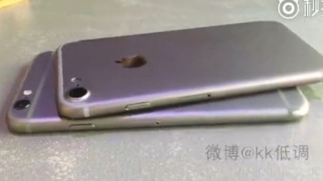Video dau tien so sanh iPhone 7 va iPhone 6S hinh anh 1