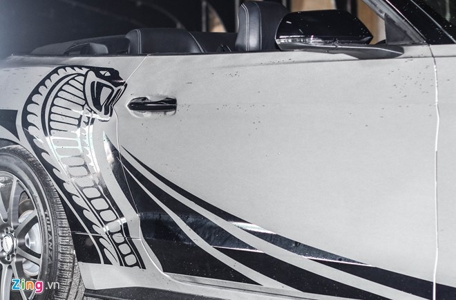 Ford Mustang GT mui tran do may va ngoai that o Sai Gon hinh anh 6