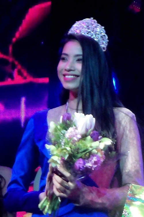 Á hậu 1 Hoa hậu thể thao thế giới 2014.