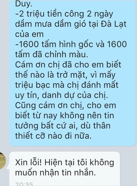Nhiếp ảnh chụp cưới kêu trời vì chú rể chê xấu, không trả tiền nhưng vẫn cầm hết ảnh - Ảnh 9.