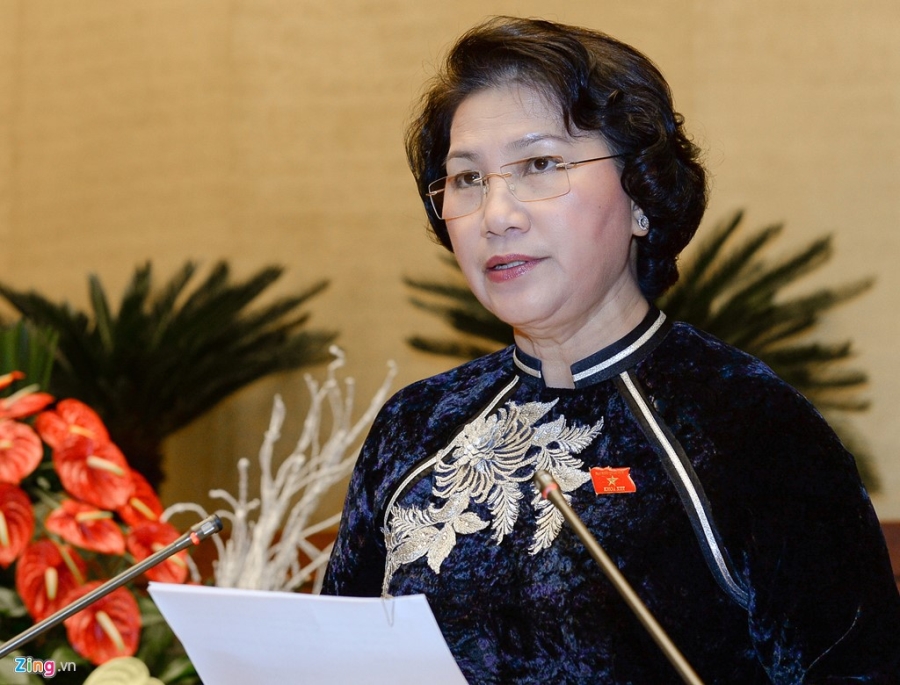 Nhung bo ao dai cua nu Chu tich Quoc hoi Nguyen Thi Kim Ngan hinh anh 4