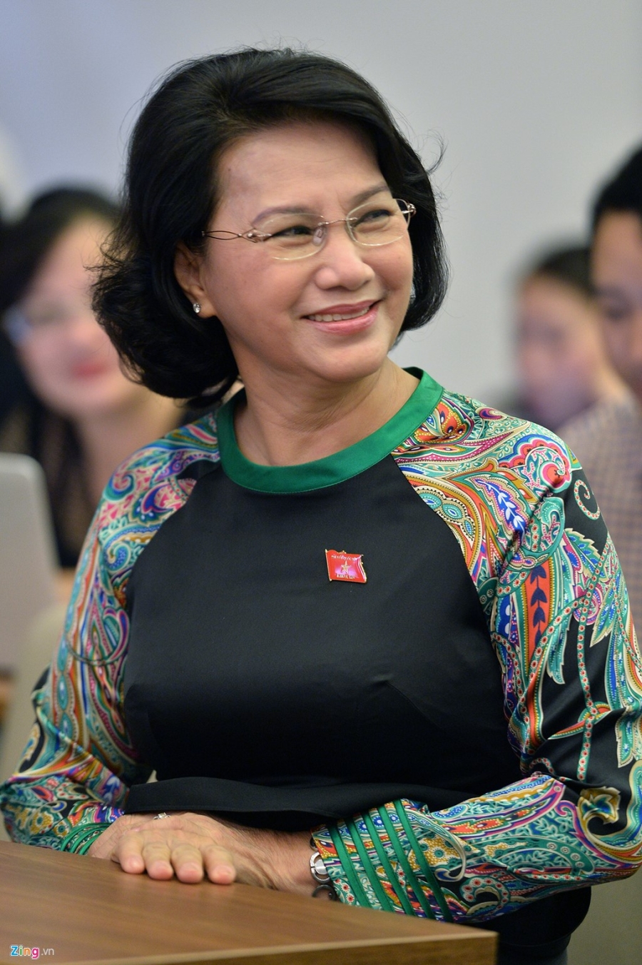 Nhung bo ao dai cua nu Chu tich Quoc hoi Nguyen Thi Kim Ngan hinh anh 15